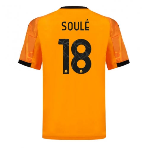 Billige Fotballdrakt AS Roma Matias Soule #18 Replika Bortedrakt 2025-26 Kortermet Billige Fotballdrakt AS Roma Matias Soule #18 Replika Bortedrakt 2025-26 Kortermet